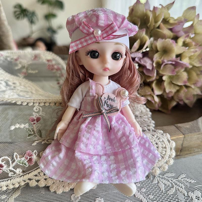 Cute Princess Lolita Doll Set Children Girls Dress Up Play Toy Gift Box