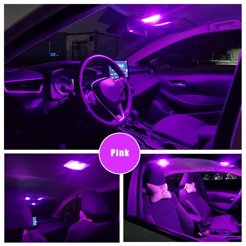 11pcs Car LED Bulbs Interior Dome Reading Light Door Trunk Lamp For Honda Accord 8 9 2008~2011 2012 2014 2015 2016 Accessories