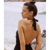 Swimwear Is Feminine V Retro Ins Internet Celebrity Hot Girl Style Backless One-piece Sports Swimming Suit