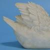 1 Par de Adorno Decorativo Innovador Amplia Aplicación Ligero Simulación Pequeño Cisne Adorno para Decoración de Coche