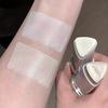 Natural Concealing Hydrating Foundation Stick - Buildable Coverage, Moisturizing Powder Base with Brush Tip Applicator, Brown/White Shades