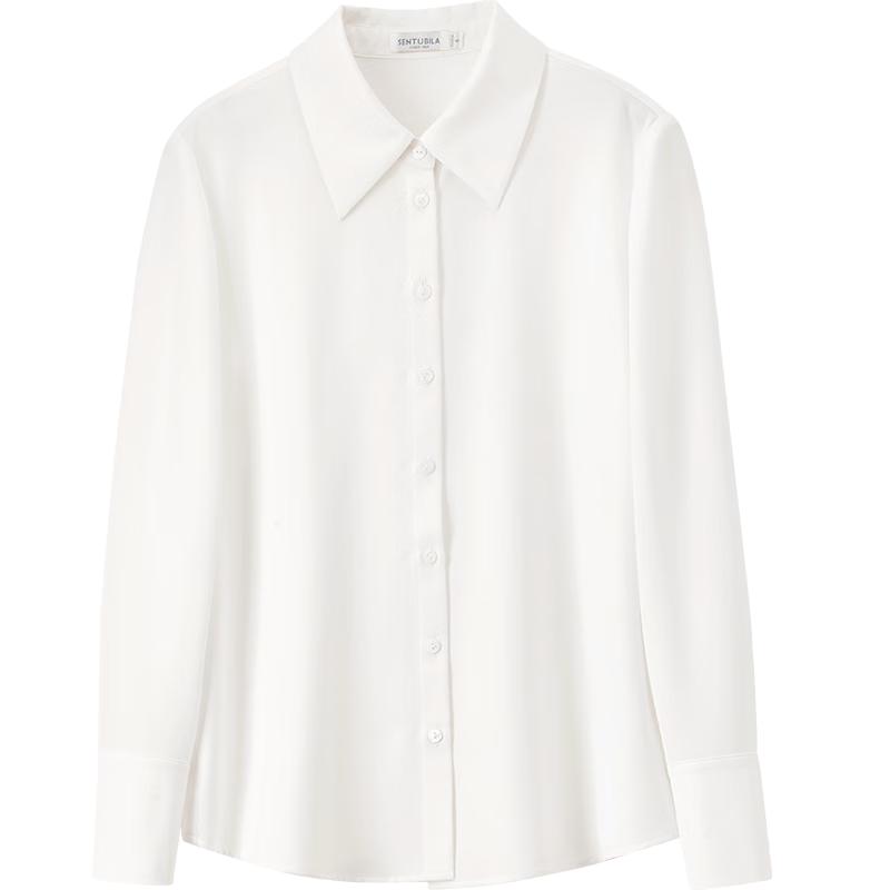 Shangdoubila Women s Professional Long-Sleeve Formal Shirt XL