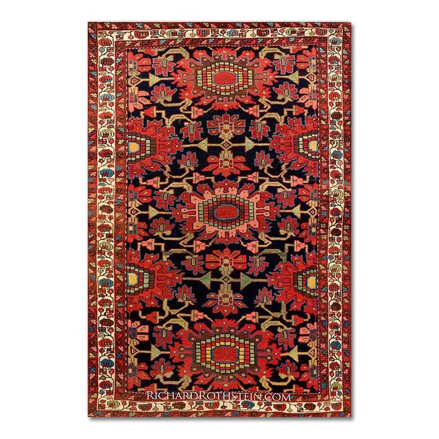 Oriental Rugs Pattern Vintage Posters and Prints Antique Persian Carpets Retro Wall Art Canvas Painting Pictures Home Decor No Frame