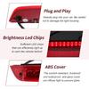 LED Third Brake Light with Harness for Hyundai Tucson 2011-2014 927002S000 Red 3rd High Mounted Stop Lamp for Hyundai Ix35 2011-2015 Rear Center High
