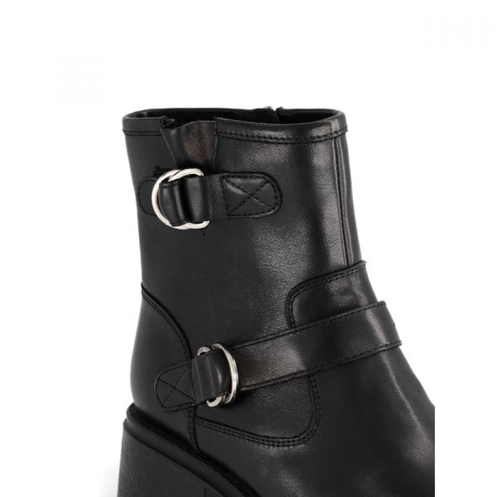 SODA Women S Ankle bootS With Buckle Detail Arb505 Ka10  4cm 