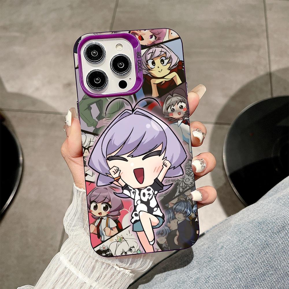 Anime Najimi Osana Mobile Phone Case for iPhone 17 16 15 14 13 12 11 X XR XS 8 7 Air Pro Max Plus Purple Translucent Cover