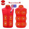 Unisex Smart Heated Vest with Temperature Control - Winter Warmth, Cotton, Plus Size