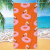 1pc Fruit Printed Beach Towel, Quick Drying and Absorbent Soft Swimming Towel, Multi-functional Sand Proof Beach Towel