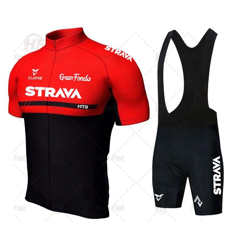 Men Women Cycling Jersey Short Sleeve Mountain Bike Apparel Set Breathable Performance Wear