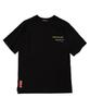EMOTION PLANET Back Slogan Short Sleeve T-Shirt (Black)
