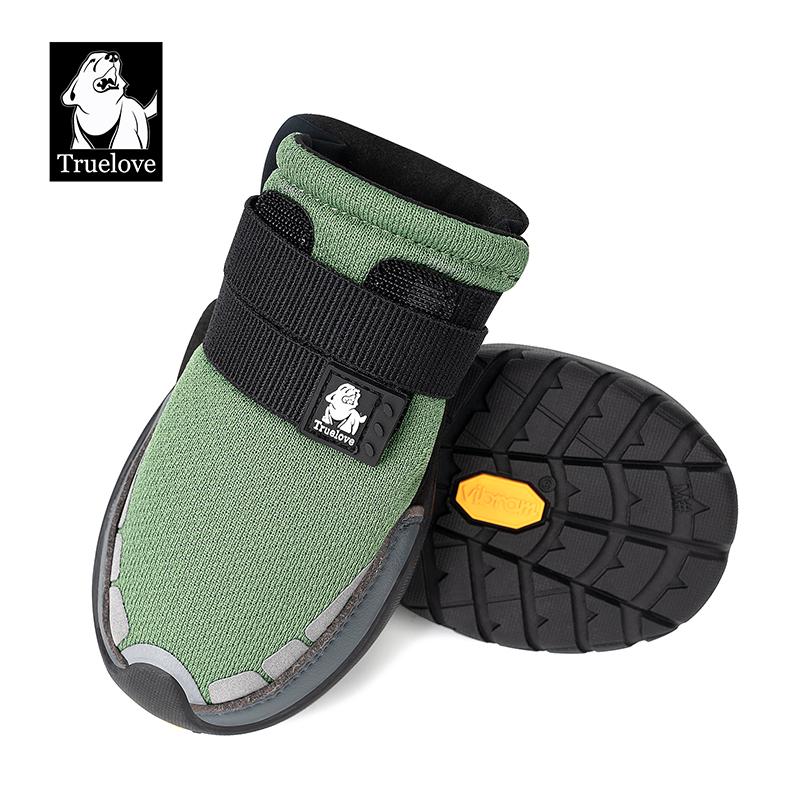 Truelove Pet Shoes Vibram Sole Reflective Durable Anti-slip Soft Mesh Nylon Comfortable Outdoor NEW 2/4pcs Training TLS4862