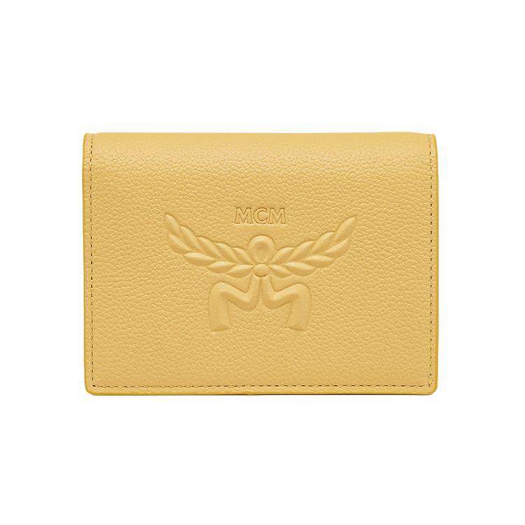 MCM Himmel Кожаный Логотип Дизайн Двухслойный Кошелек Мини Женские кошельки MYSESAC03Y7001 Basic Set BagDust Bag 19690₽