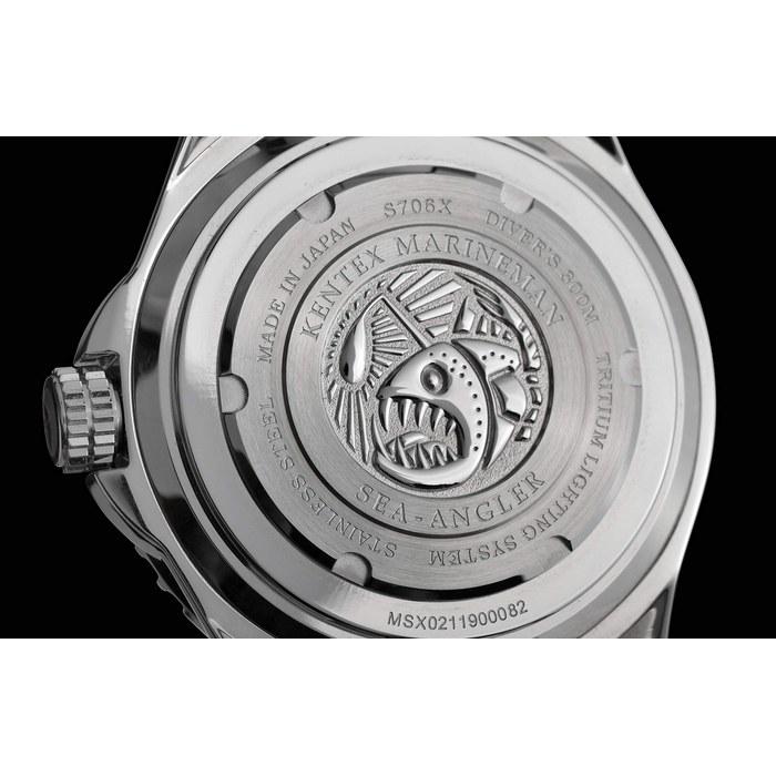 [Kentex] Watch Automatic 300m Waterproof Marine Man Sea Angler S706X-02 Blue
