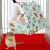 Green Winter Hamster Warm Hammock Hanging Bed House Nest for Small Pets Squirrel Sugar Glider Rabbit Guinea Pig