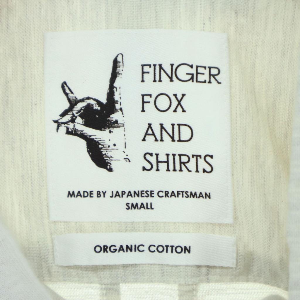 unused FINGER FOX AND SHIRTS made in Japan Wappen Long sleeve Button down shirt Men's Used