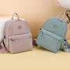 Damen Rucksack Nylon Studenten Schultasche Leicht Einfarbig Reise Rucksack