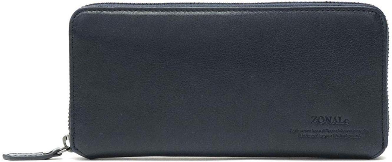 

ZONALe COMODO 31033 Round Zipper Long Wallet (Navy)
