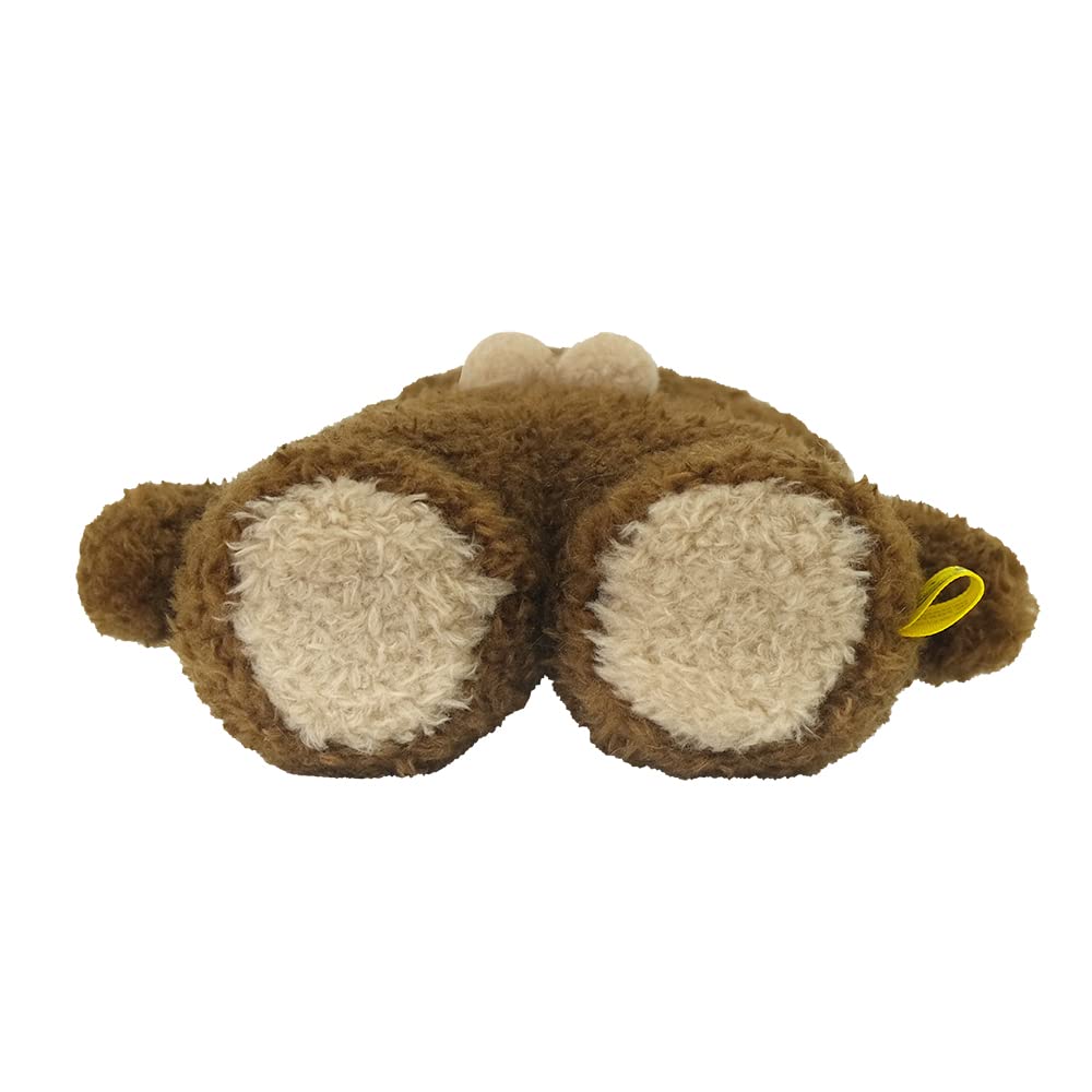 Sun Lemon Fluffy Doggu Small X X Stuffed Animal 13.8 6.3 15.5cm P-8792