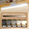 LED Tischleuchte Magnetische Aufhängung USB Stecker Stil Schreibtischlampe 3 Farben Leselicht Dimmbar Schrank Kleiderschrank Nachtlicht
