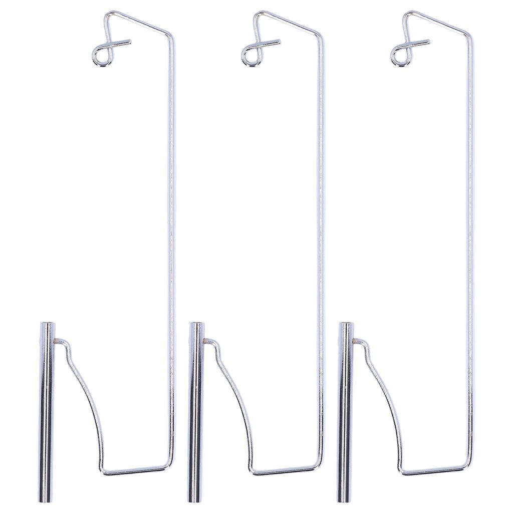 3pcs Featherweight Thread Stand Independent Packaging Stainless Steel Material Rack for Old