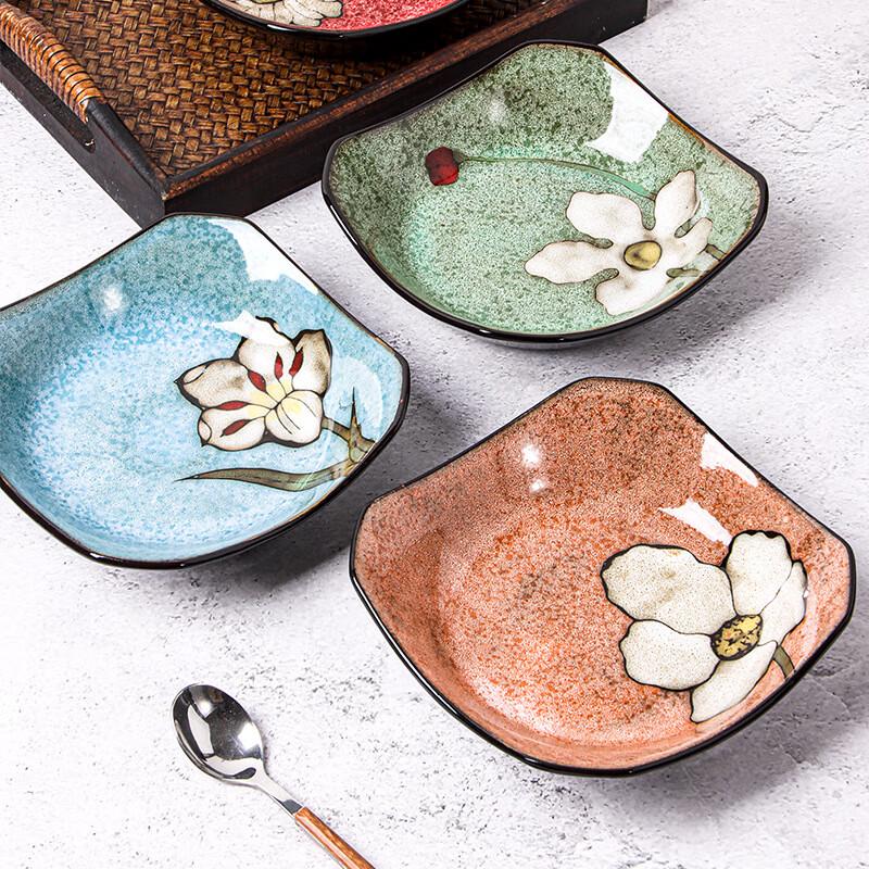 Zhi Shi Underglaze Hand-Painted Ceramic Dish