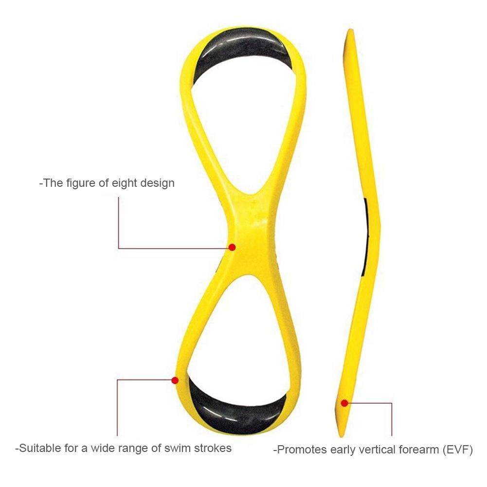 Forearm Fulcrum Fin for Swim Training Professional 8 Shape Paddle Freestyle Swimming Aid Tool for Backstroke Breaststroke Swim