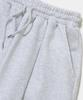 COLUMBIA UNIVERSITY Nyc Emb Pintuck Terry Sweatpants_Light Melange Gray