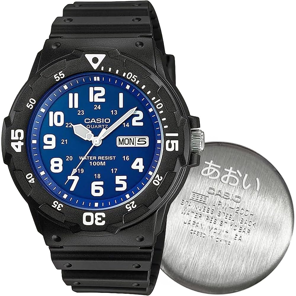 Casio Kids Waterproof Watch Personalized Gift for Boys with Gift Wrapping