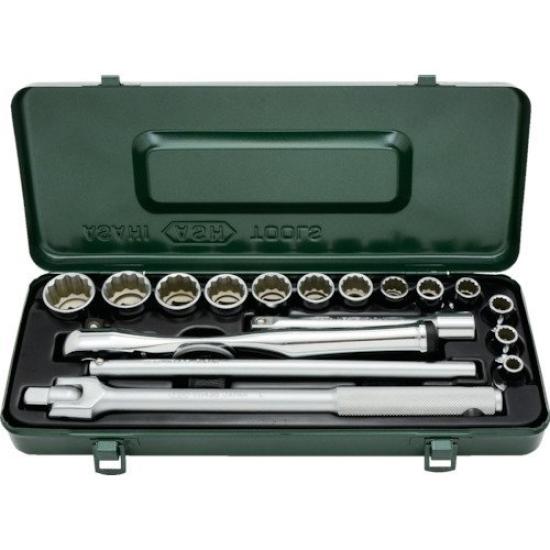 

ASH Revo Wave Socket Wrench x 18 VO4231 Set, 12.7mm Pieces,