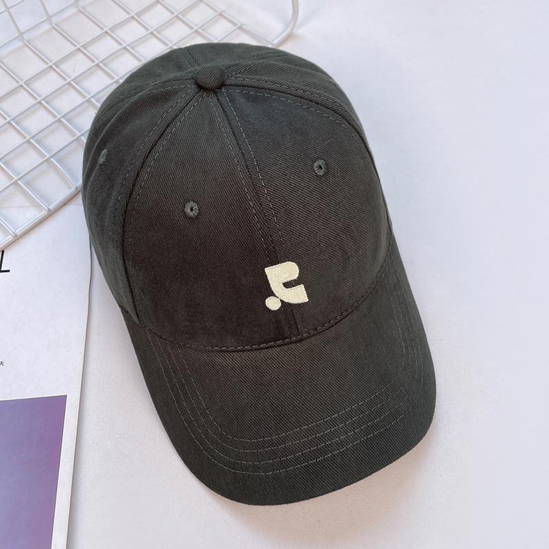 Color Solid Women Cotton Baseball Caps Embroidered Commuting Casual Outings