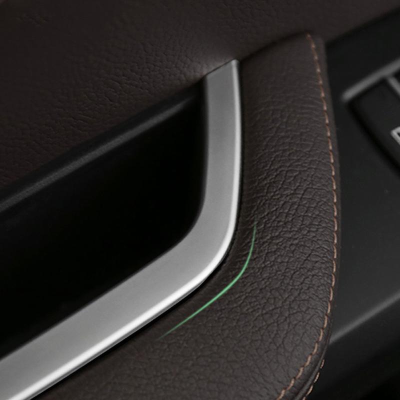Dla BMW X3 F25 X4 F26 2011-16 Samochód Wnętrze Podłokietnik Drzwi Kierowcy Schowek Rama Wykończenie Pokrywa Naklejka Dekoracja Auto