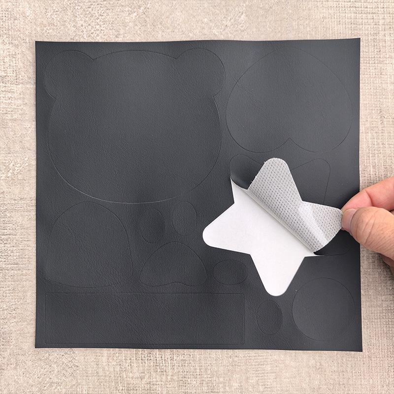 Selbstklebender Bär Kunstleder Reparaturflicken für Sofa- oder Zigarettenbrand-Schäden