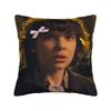 Federe Cuscino Will Byers Merch Copricuscino Morbido Copricuscino da Lancio Decorazione Soggiorno con Cerniera Multimisura