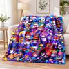 Brawl Stars Flannel Throw Blanket Soft Warm Cozy For Sofa Bed Indoor Home Bedroom Use