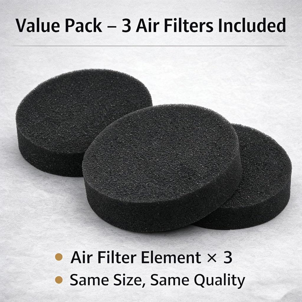 17211-165-730 CRF50F Air Filter Element Compatible with Honda CRF50F CRF70F XR50R XR70R Z50R Z50RD 1986-2021 Air Filter Intake Cleaner Replace