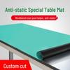 Green Anti-Static Non-Slip High-Temperature Resistant Rubber Workbench Mat