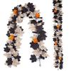 Plastic Halloween Leaf Vines Silk Fake Leaves Hanging Decor  Party Decoration