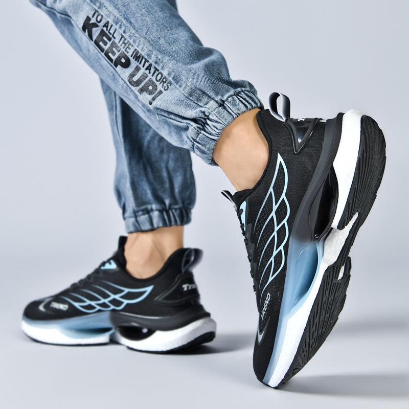 Plus Size Mesh Breathable Casual Sneaker Summer Lightweight Popcorn Sports Running Shoes Luminous Fashion Shoes