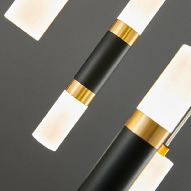 Modern Luxury Double-Head Pendant Light for Bedroom, Living Room, Staircase, and Restaurant