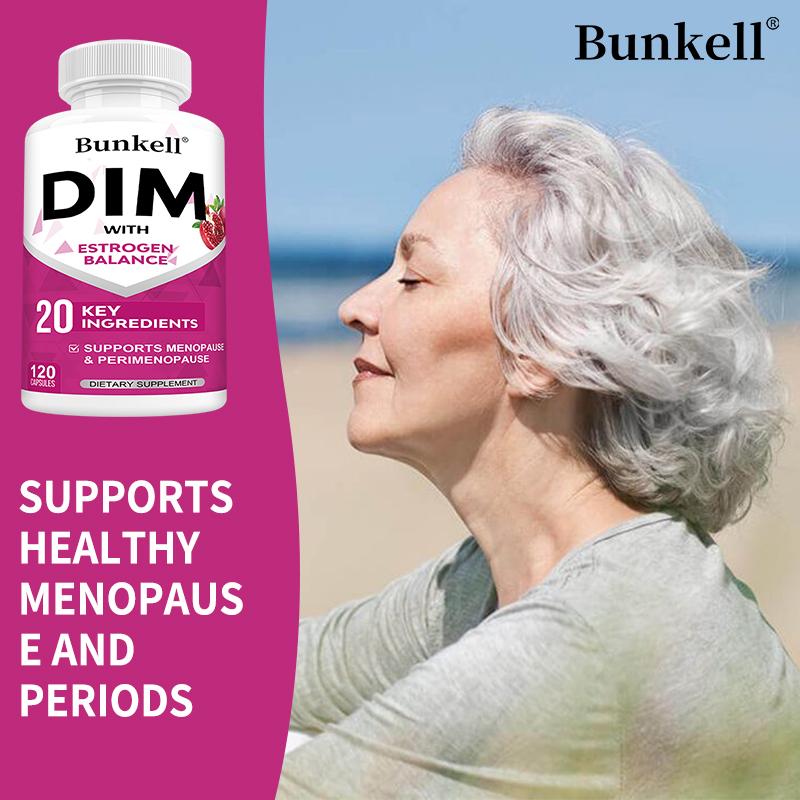 Integratore DIM Complex 20 Ingredienti Chiave per Donne Supporto all'Equilibrio Estrogenico e al Benessere Ormonale