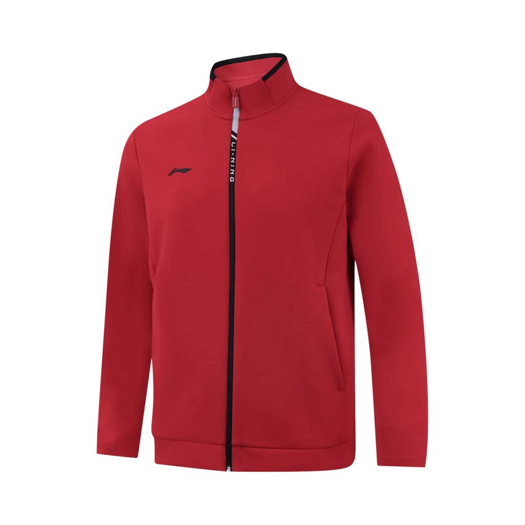 Li-Ning Group Purchase Series Stand Collar Zipper Comfortable Versatile Sports Casual Simple Color Block Sweatshirt Men Sweatshirt AWDVB03-3