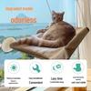 Window Cat Hammock: Suction Cup Sunbathing Nest for Cats
