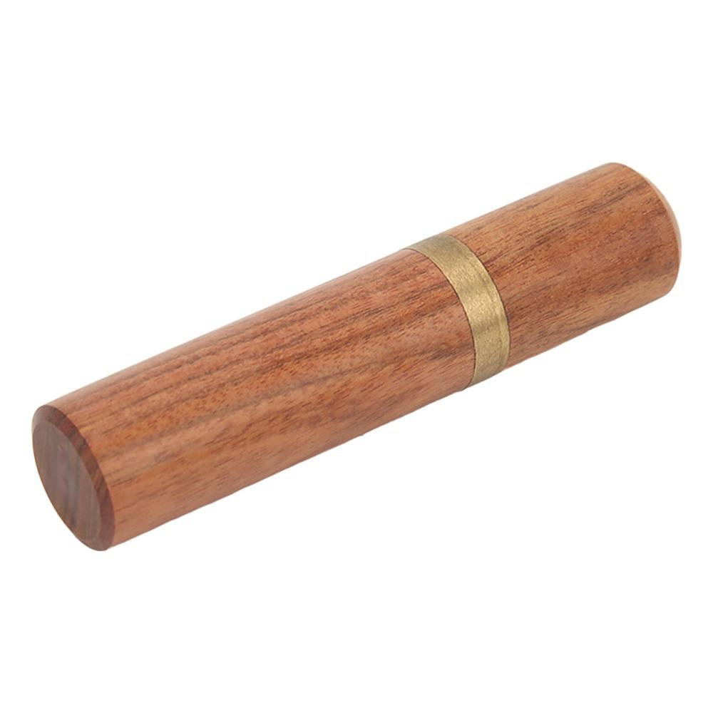 3pcs Wooden Material Needle Case Easy Cleaning Toothpick Holder Needle Storage Box Hand Crafts