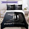 Juventus Customize Your Name Bedding Set Breathable Duvet Cover with Pillowcases Home Decoration Birthday Gift