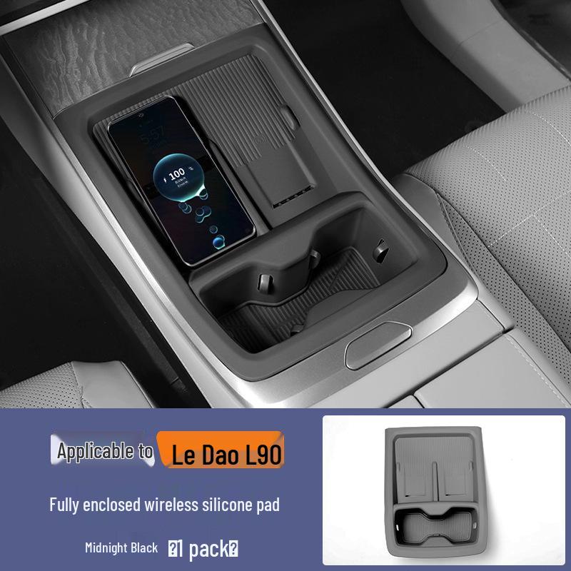Li Auto L9: Wireless Charger, Silicone Cup Holder & Interior Decoration Set