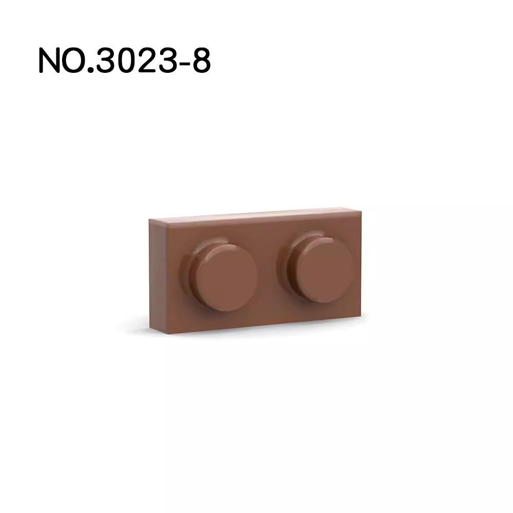 

50pcs MOC 3023 Plate 1 x 2 High-tech Works With Blocks DO IT YOURSELF Assmble Construction Bricks Particle Brain Toy Gift Idea Kid Puzzle