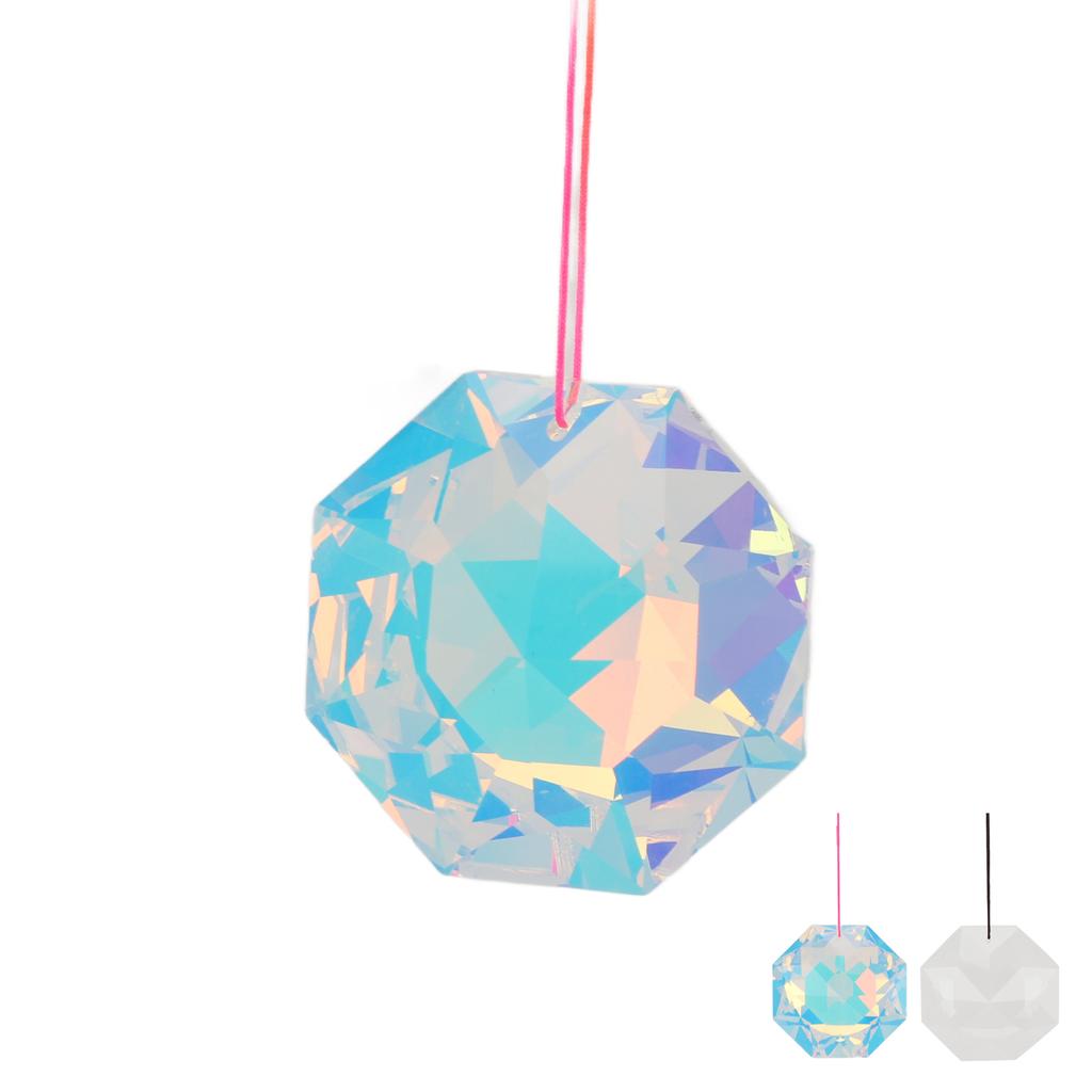 Hanging Crystal Suncatcher Multipurpose Exquisite Prisms Crystal Pendants Hanging Ornaments For Window Christmas Photography