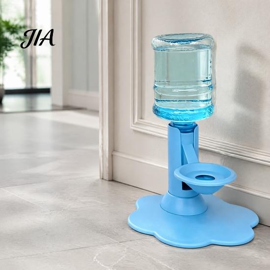 Automatisk VannDispenser for Katter Tyngdekraftmatet KattDispenser, 640ml Beholder, PåfyllingsSkål, Opphøyd Enkel Rengjøring KattedyrSkål Håndfri HydreringsStasjon