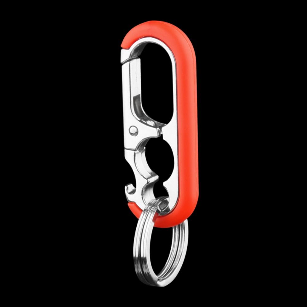 Bag Charms Key Ring Car Keychain Car Key Holder Double Ring  Keychain Bottle Opener Key Chain