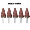 6mm Shank Grinding Head Flap Wheels For Drill Polishing Sanding